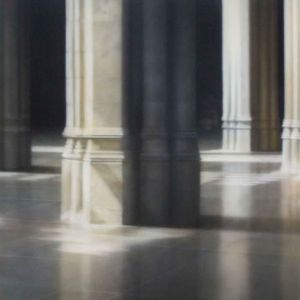 Kathedraal Antwerpen Olieverf op paneel 95 x 125 cm